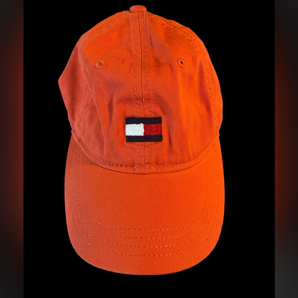 Tommy Hilfiger orange baseball cap OS